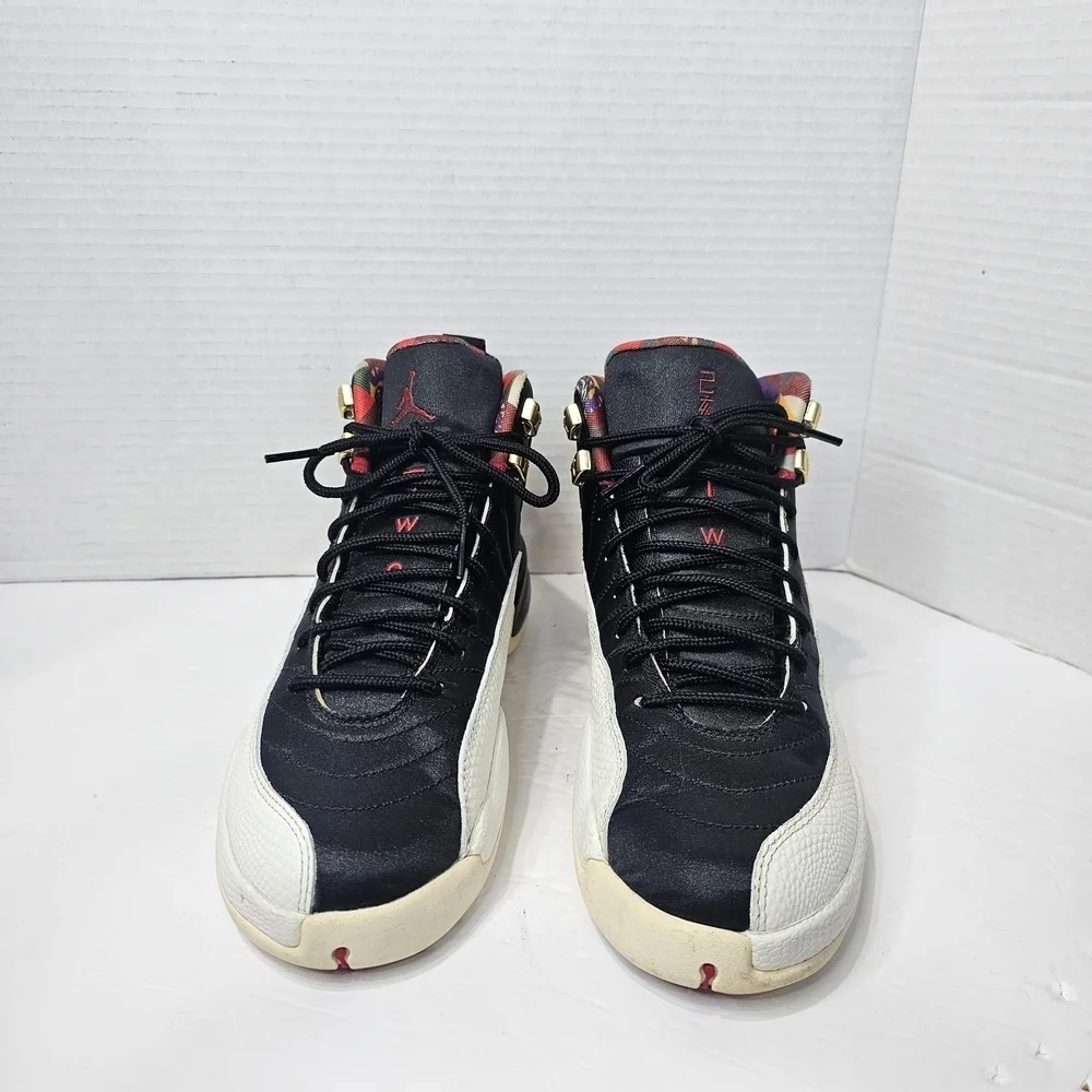 Air Jordan 12 Retro CNY GS Chinese New Year BQ6497 006 Youth Size 6.5 Y